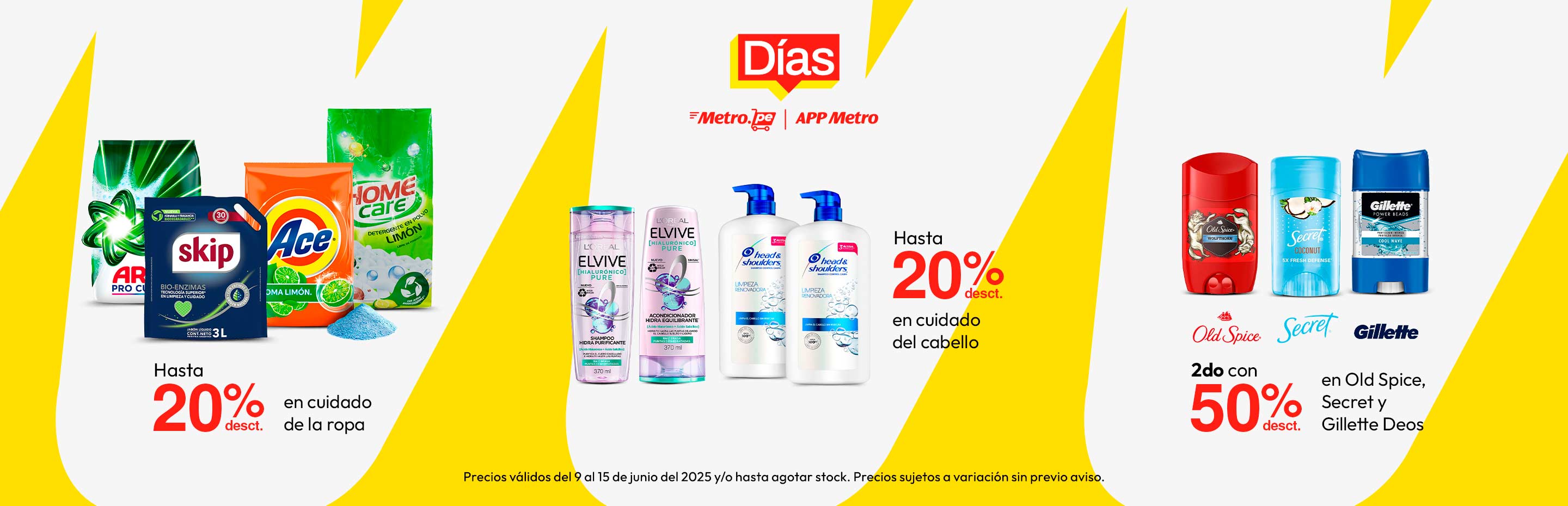 Hasta 20% dscto en Cuidado de la ropa