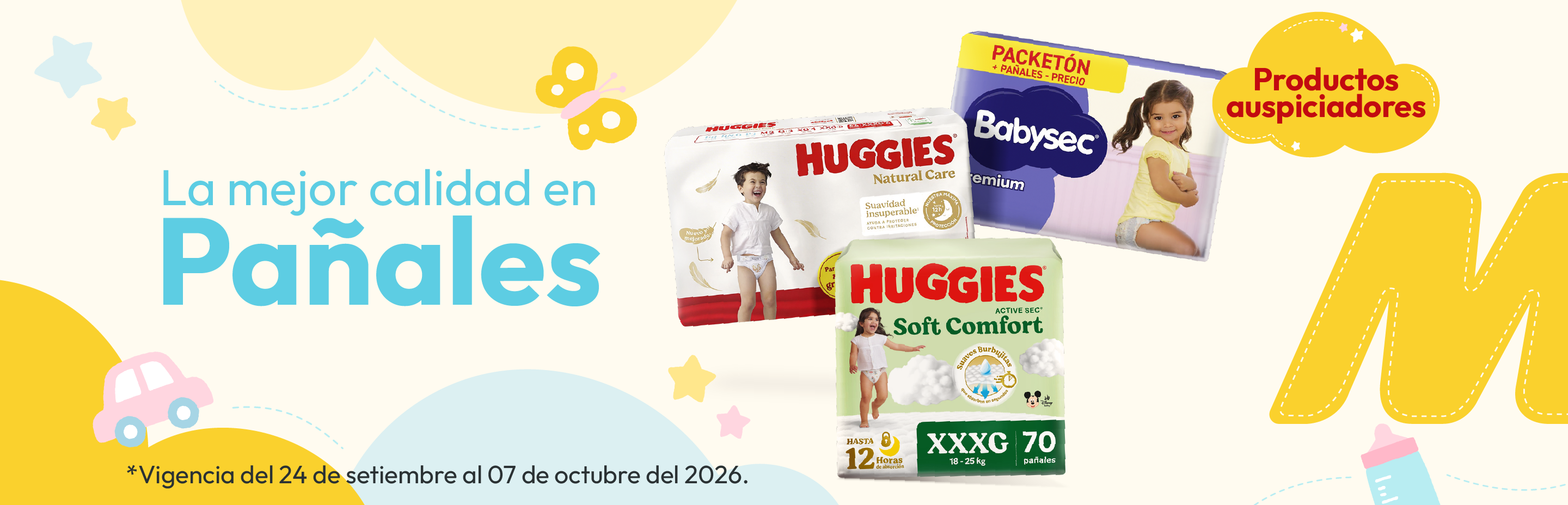 La mejor calidad en pañales