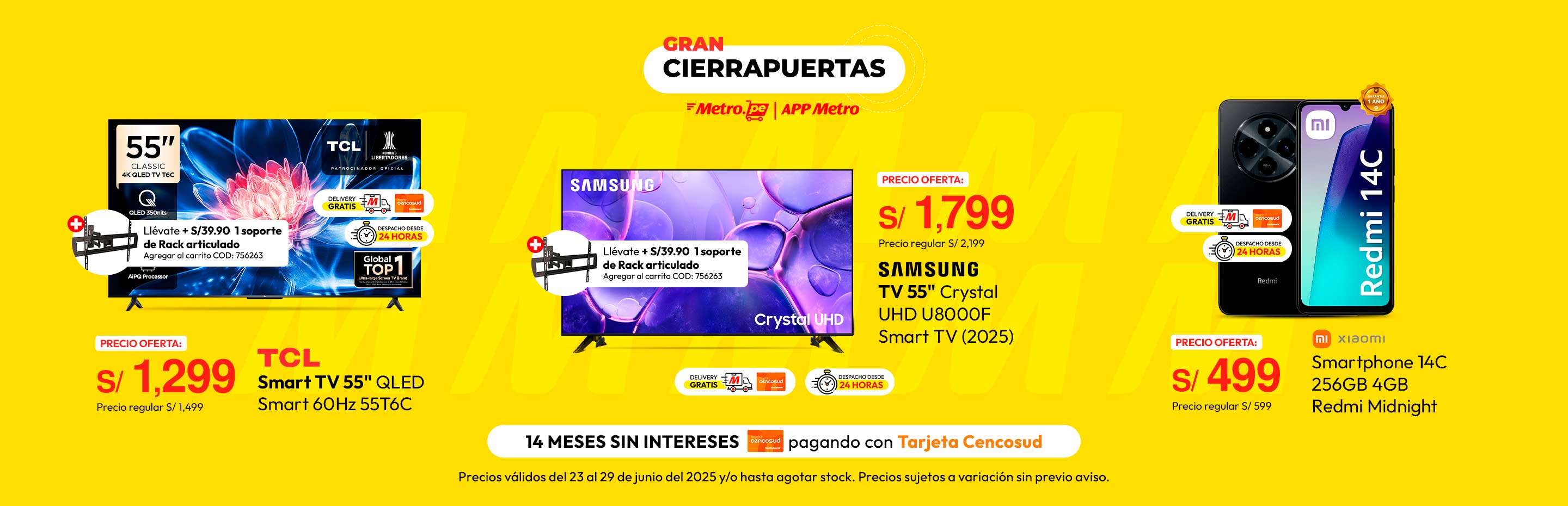 Smart TV TCL 55" QLED Smart 60Hz 55T6C