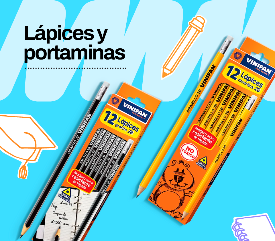Lapices y portaminas