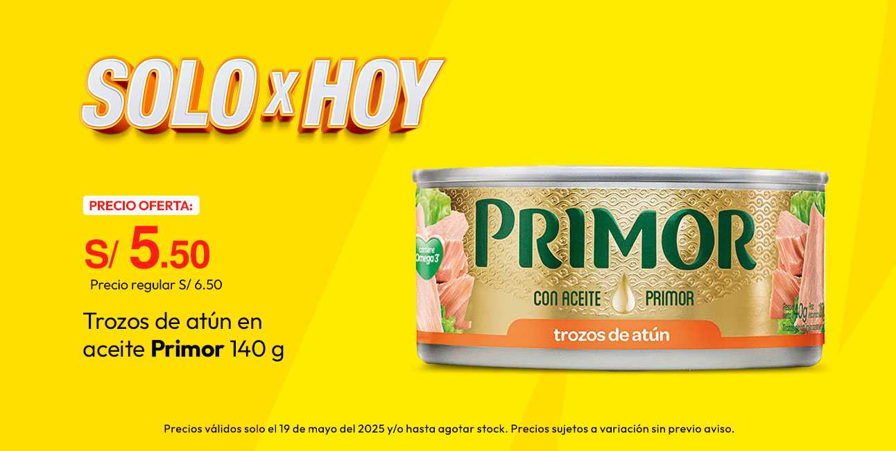 Trozos de Atún en Aceite Primor 140g
