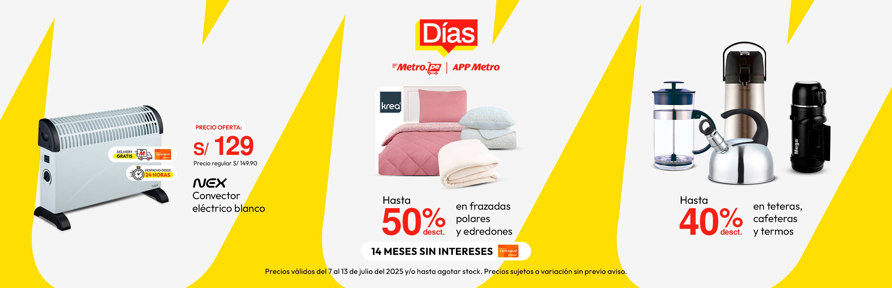 Convector Eléctrico Nex Blanco
