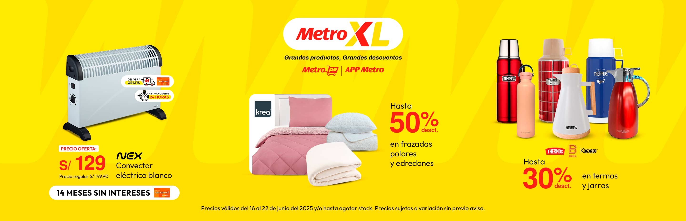 Convector Eléctrico Nex Blanco