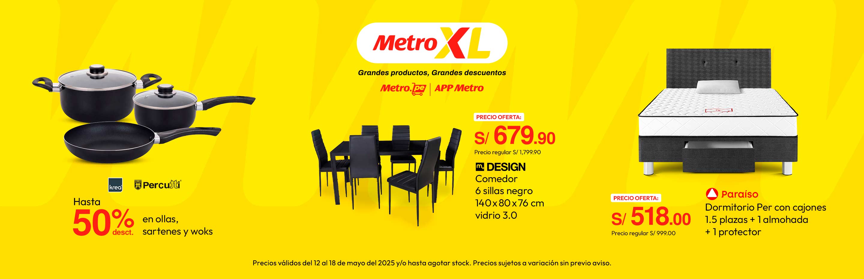 Hasta 50% de Desct. En Ollas, Sartenes y Woks