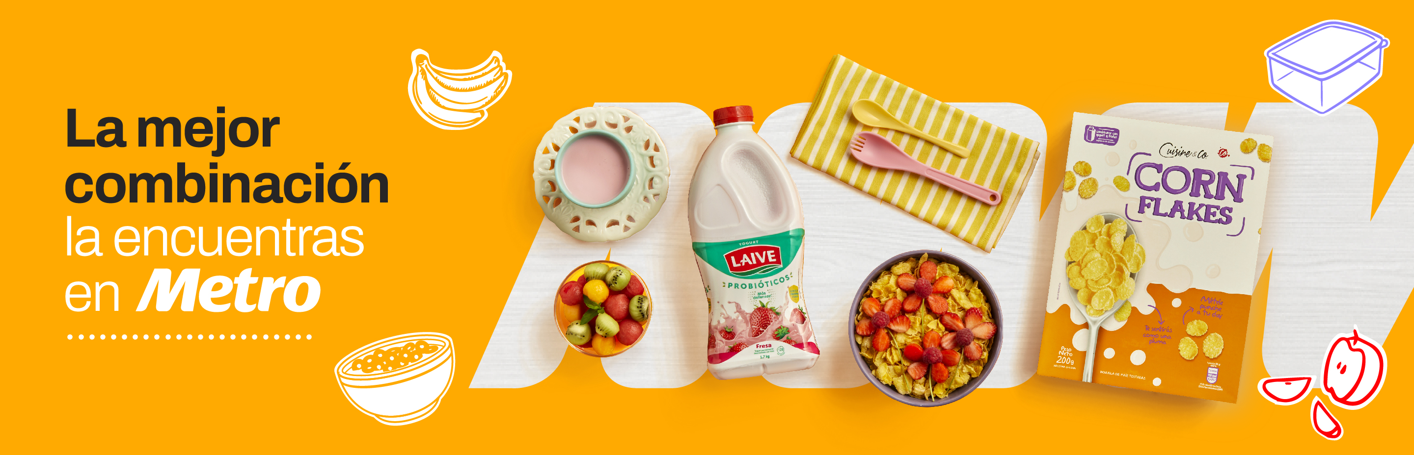 Promo Yogurt + cereal