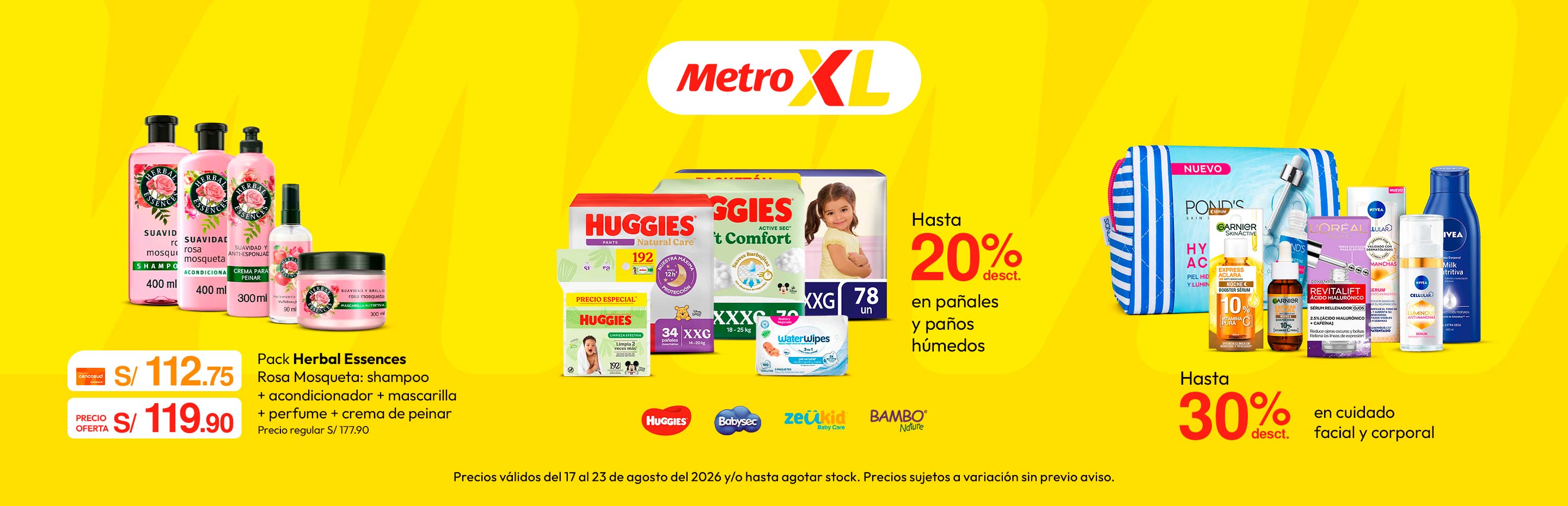 Hasta 35% desct en packs de cuidado capilar