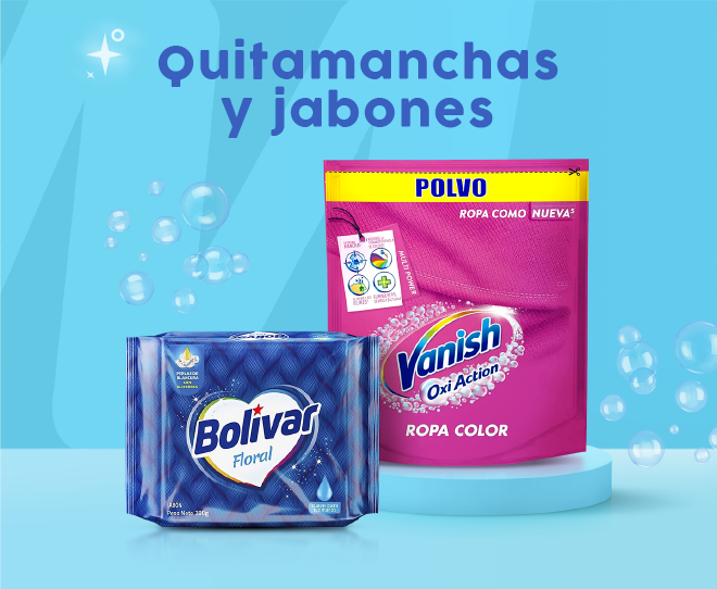 Quitamanchas y jabones