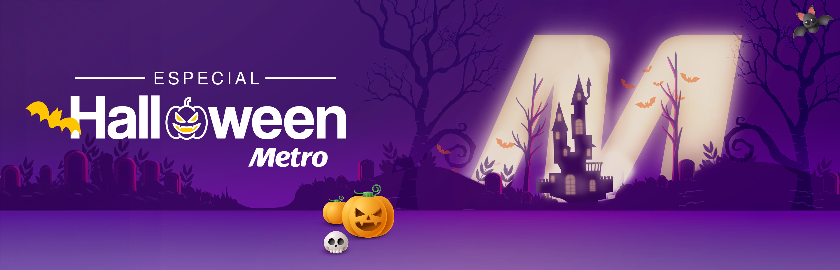 Especial Hallowen Metro