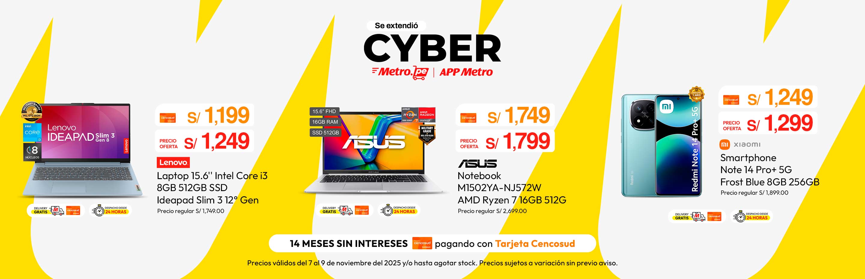 Laptop Lenovo Intel Core i3 8Gb 512Gb SSD Ideapad Slim 3 12° Gen 15.6''