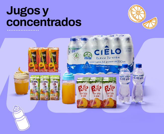 Jugos y concentrados