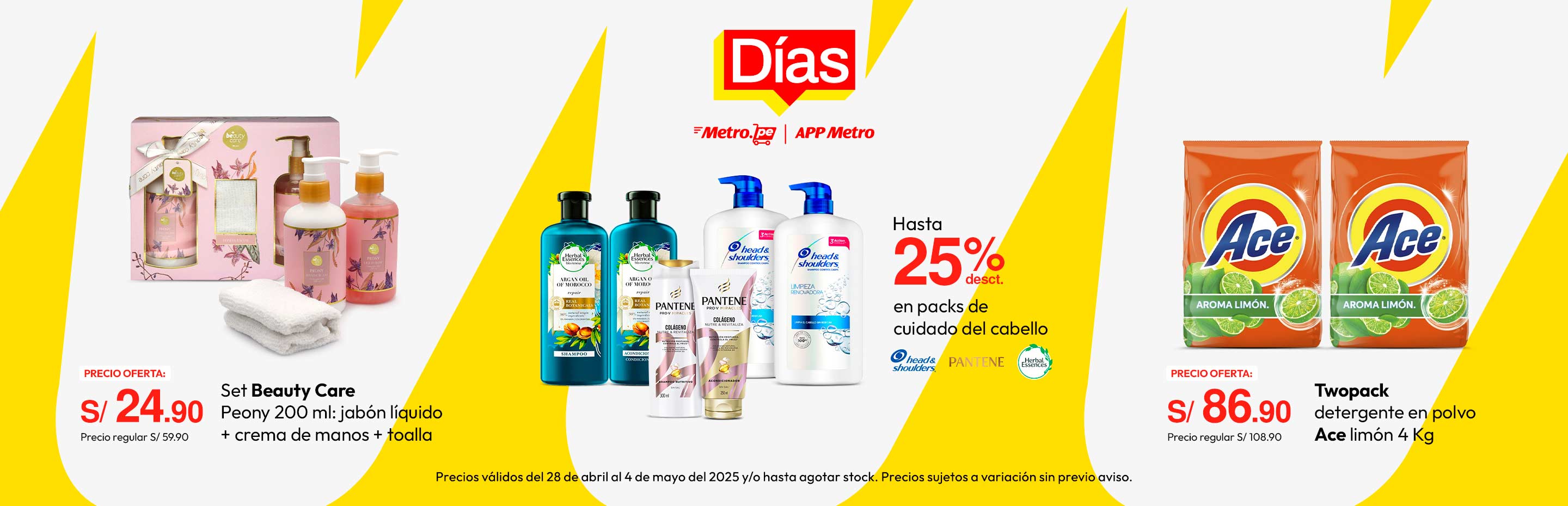 Set Beauty Care Peony 200ml: Jabón Líquido + Crema de Manos + Toalla