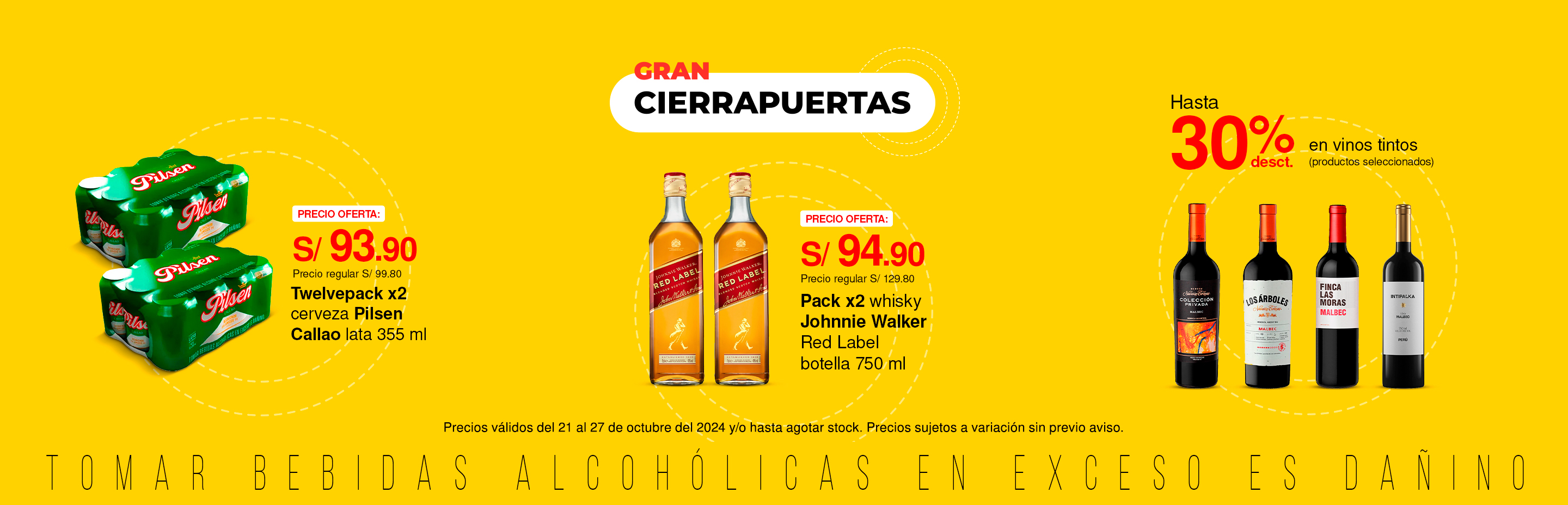 Twelvepack x2 Cerveza Pilsen Callao Lata 355ml