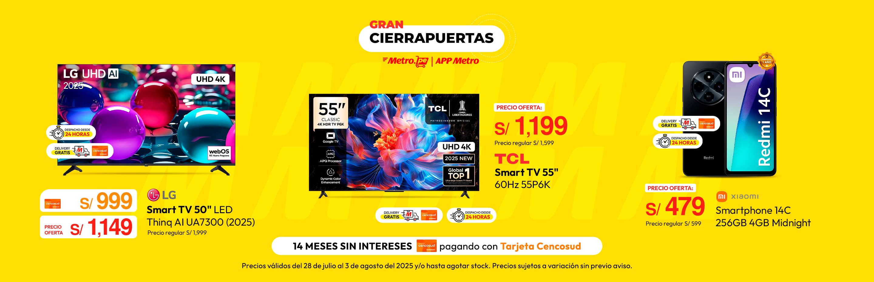 Televisor Smart TV LG Led Uhd 50" 4K Thinq AI Ua7300 2025