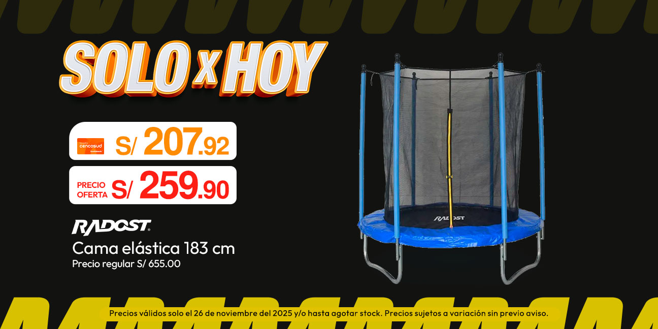 Cama Elástica Radost 183cm