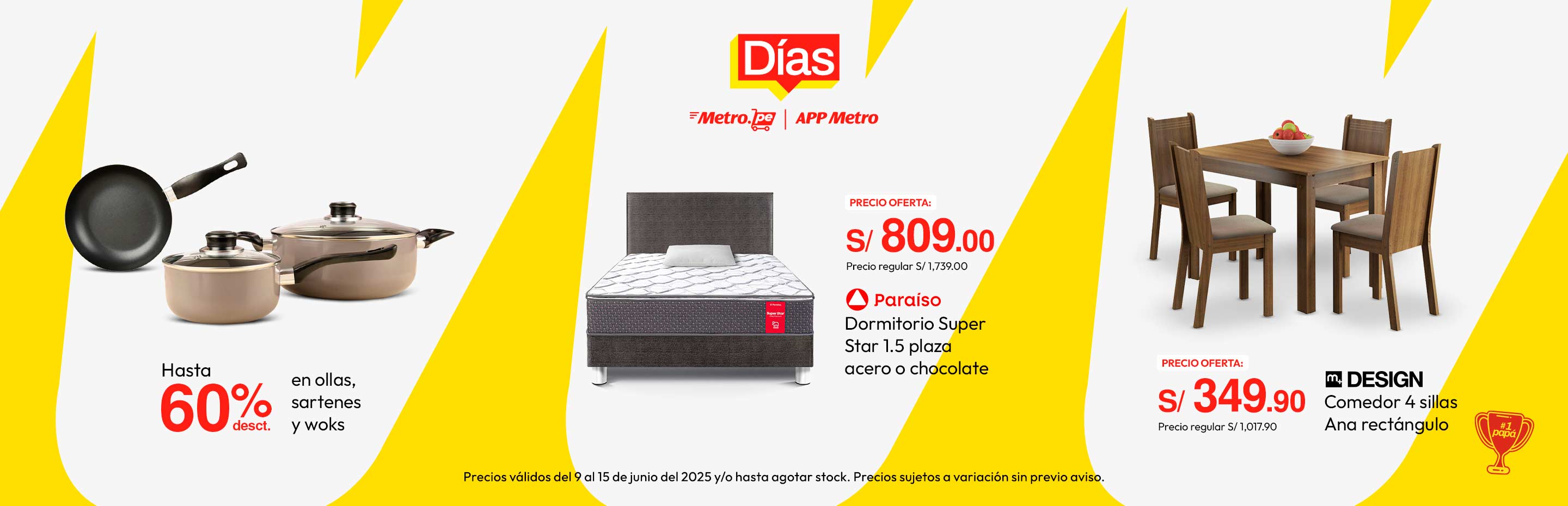 Hasta 60% de Desct. En Ollas, Sartenes y Woks
