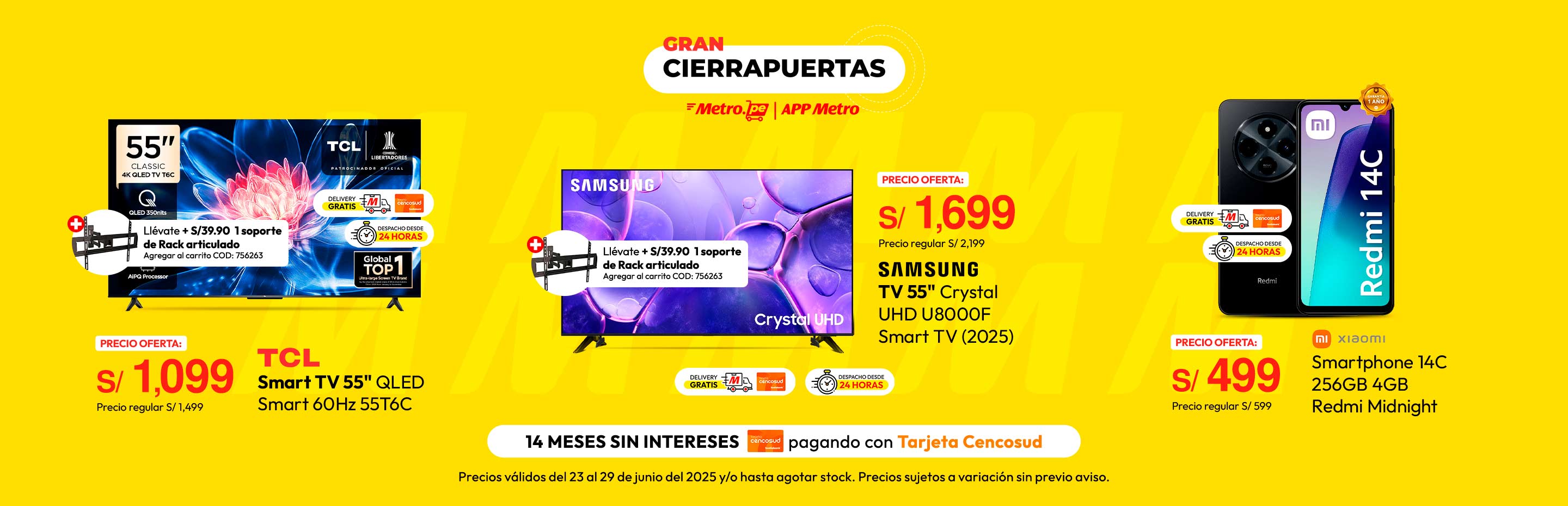 Smart TV TCL 55" QLED Smart 60Hz 55T6C