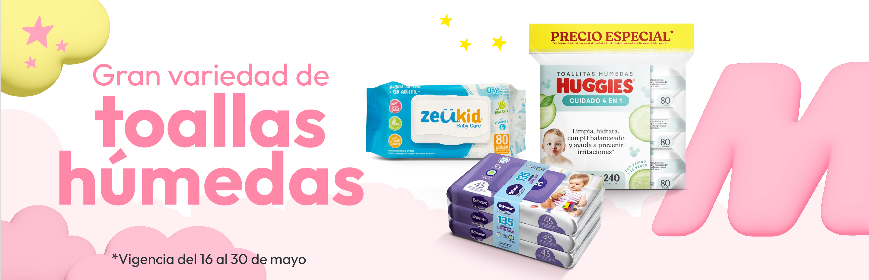  Los mejores precios en TOALLAS HÚMEDAS