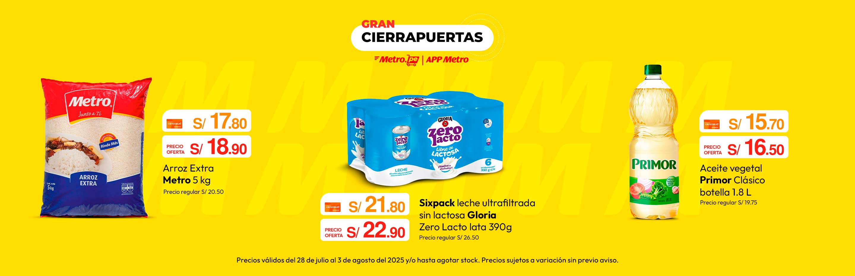Arroz Extra Metro 5kg