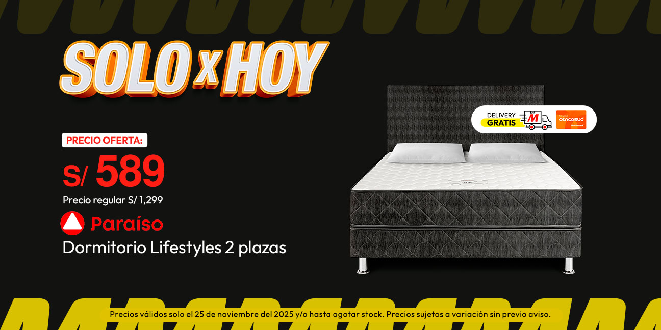 Dormitorio Paraíso Lifestyles 2 Plazas