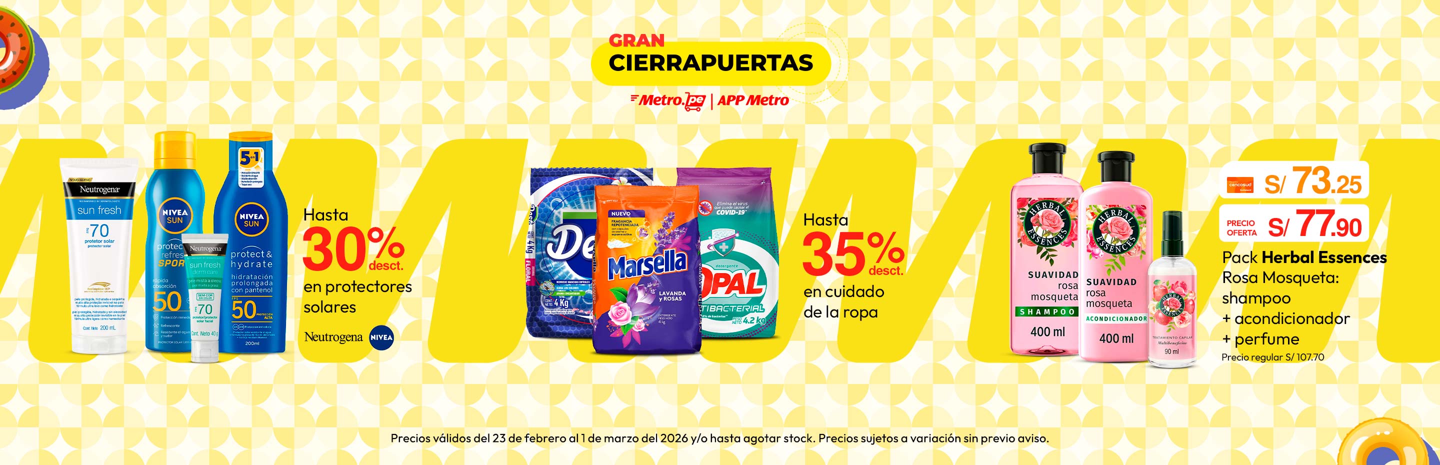 Hasta 30% desct en protectores solares