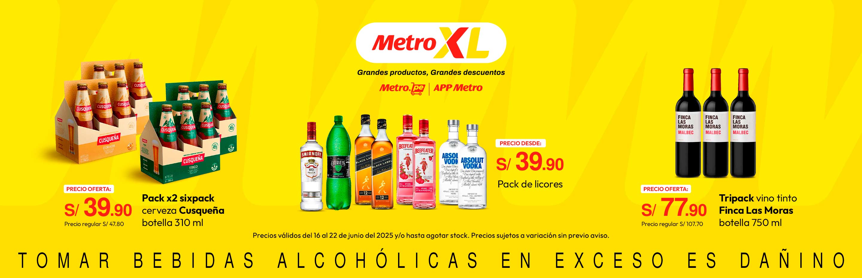 Pack x2 Sixpack Cerveza Cusqueña Botella 310ml