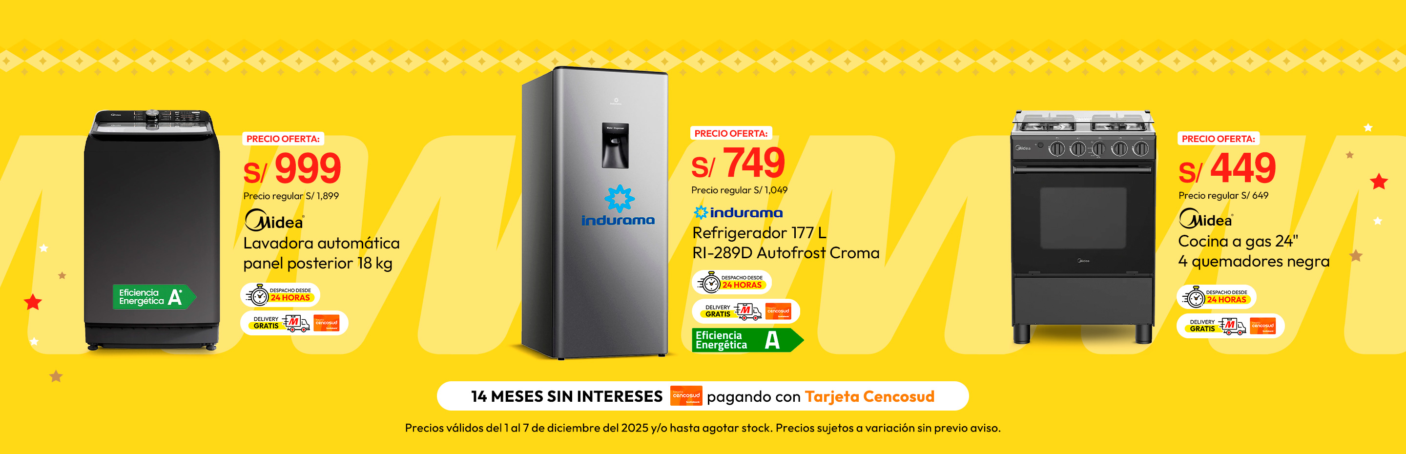 Lavadora Automática Midea Panel Posterior 18kg