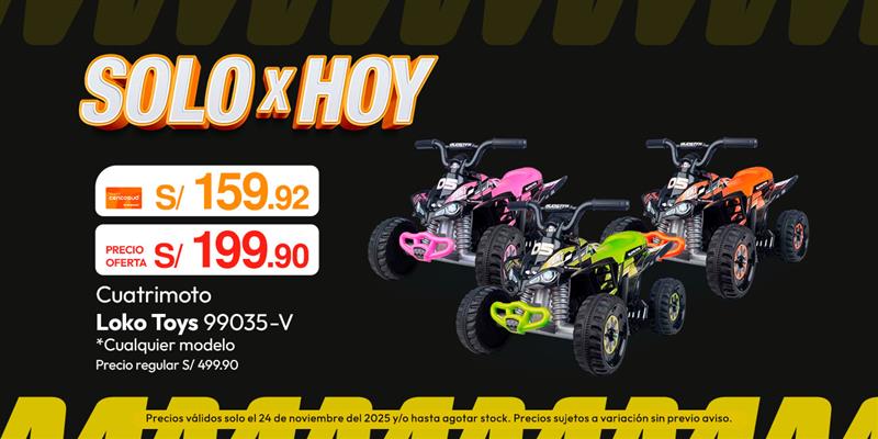 Cuatrimoto Loko Toys 99035-V *Cualquier modelo