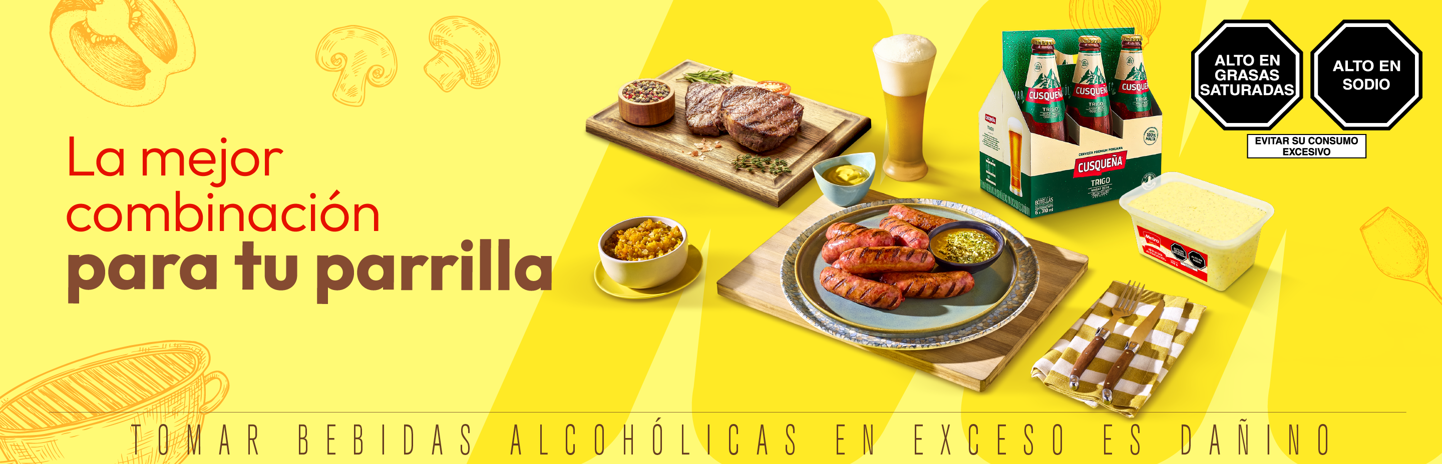Promo cerveza y embutido