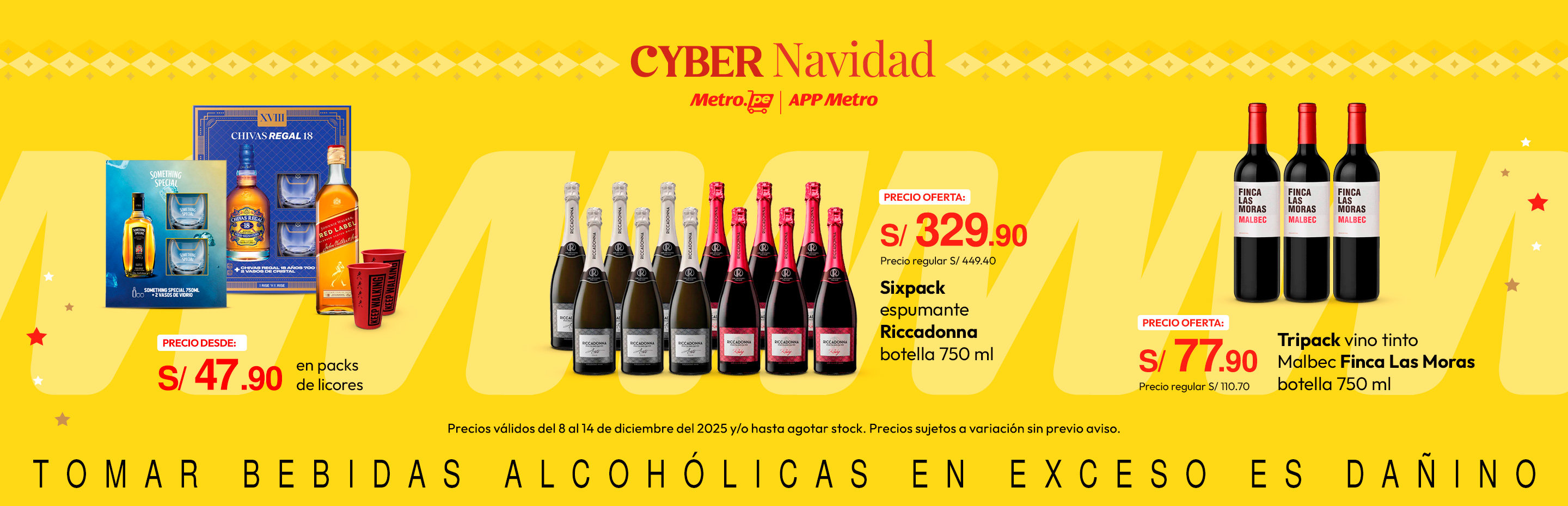 Vaps de licores desde S/47.9