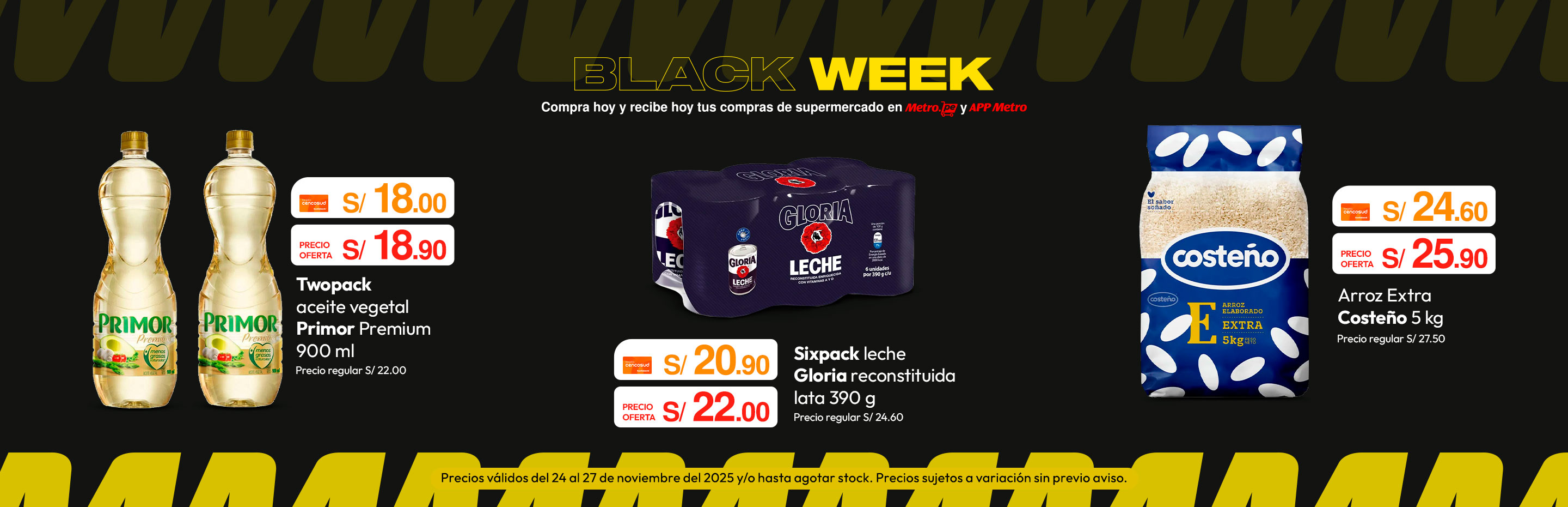 Twopack Aceite Vegetal Primor Premium 900ml