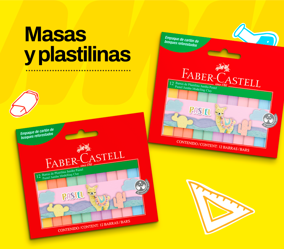 Masas y plastilinas