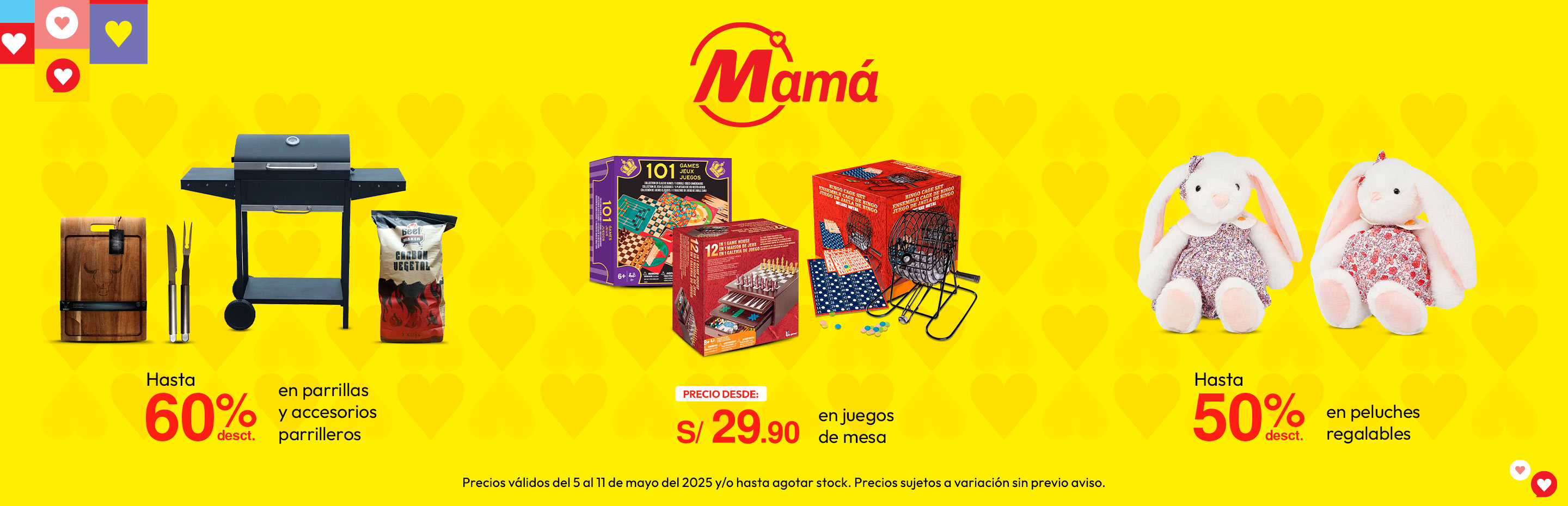 Hasta 60% de dscto en parrillas y accesorios parrilleros