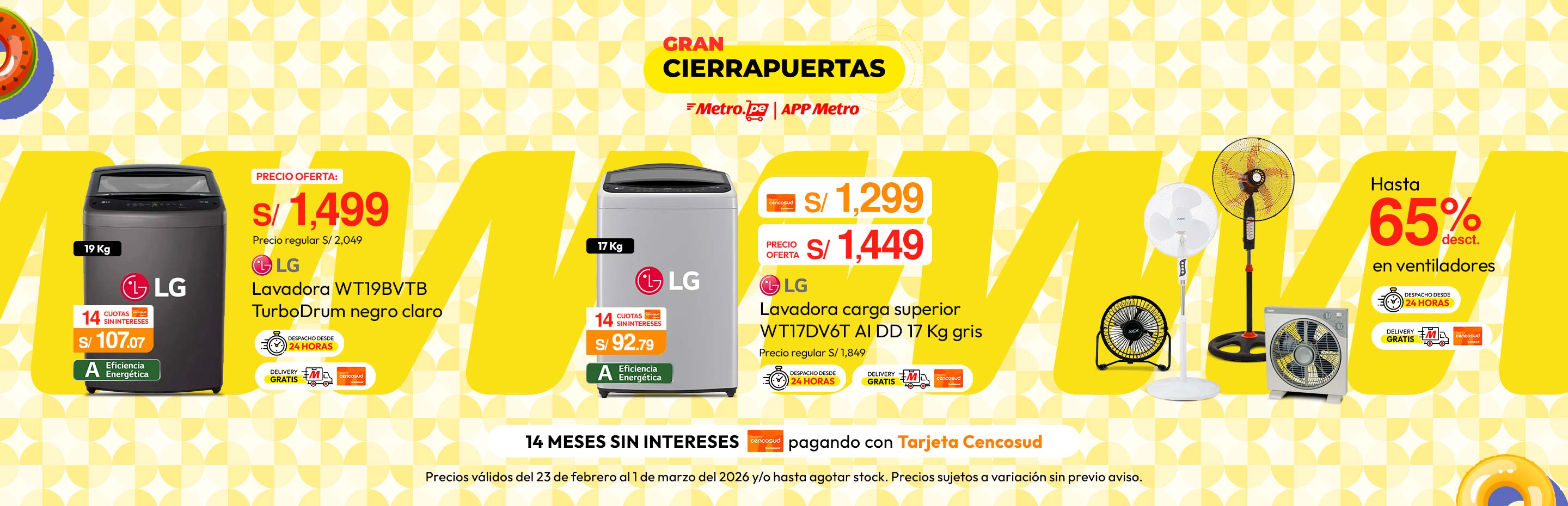 Lavadora LG WT19BVTB TurboDrum Negro Claro LG