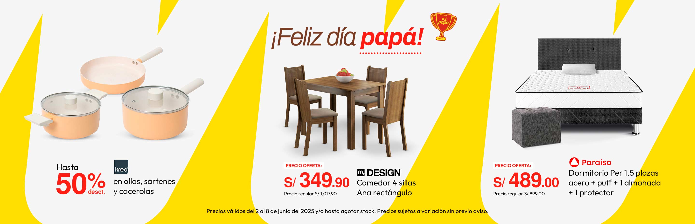 Hasta 50% de Desct. En Ollas, Sartenes y Cacerolas