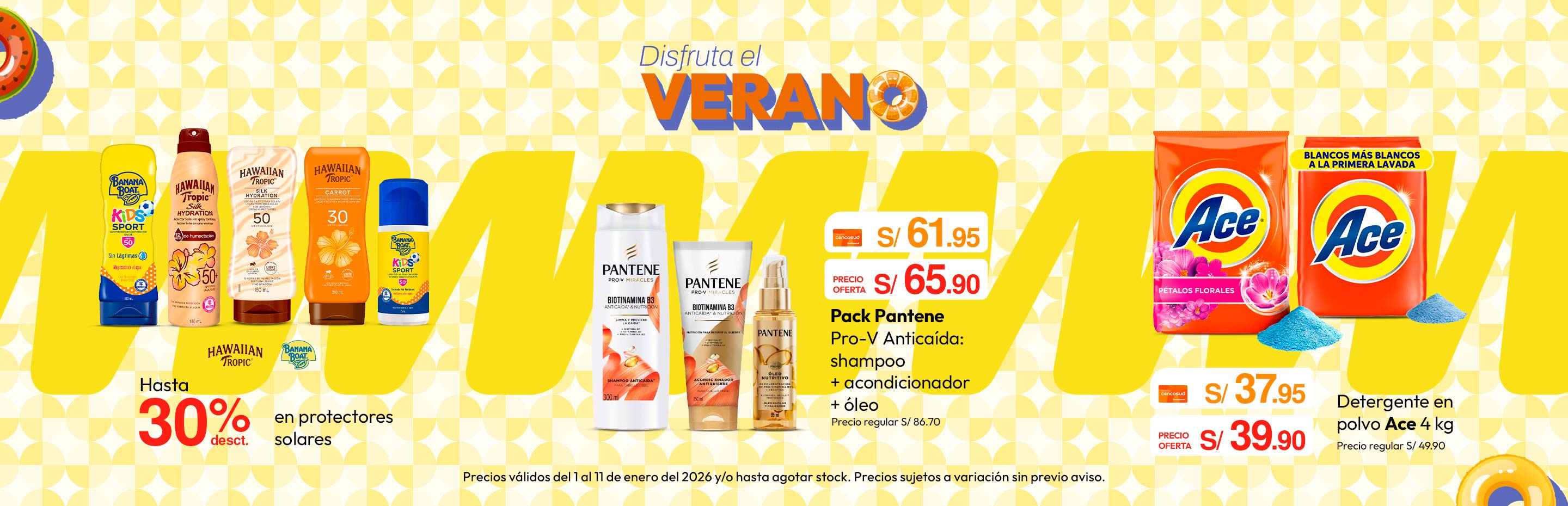 Hasta 30% desct en protectores solares
