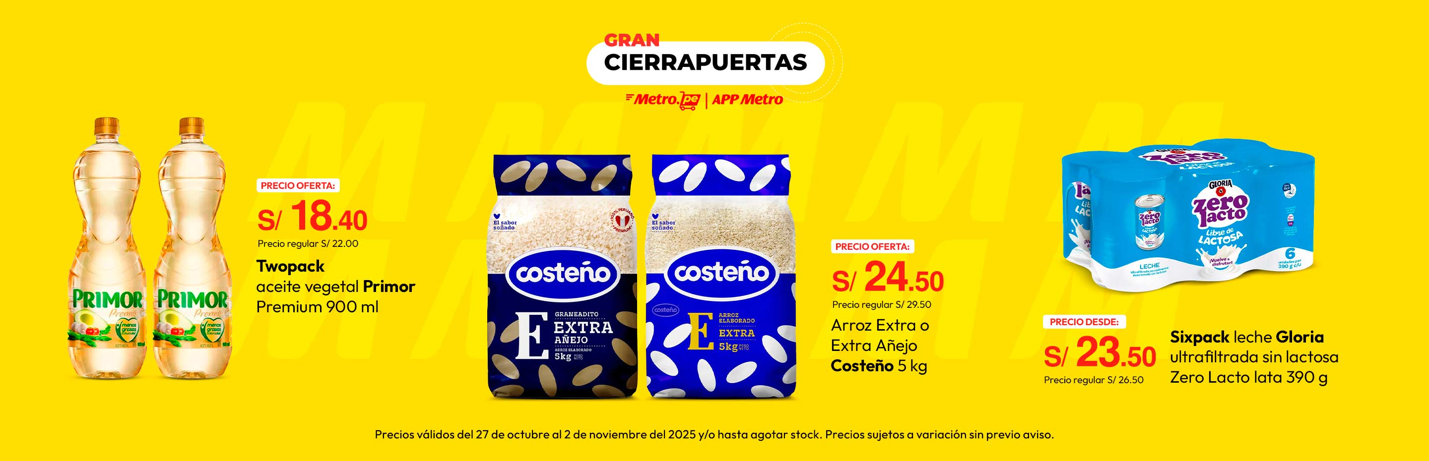 Twopack Aceite Vegetal Primor Premium 900ml