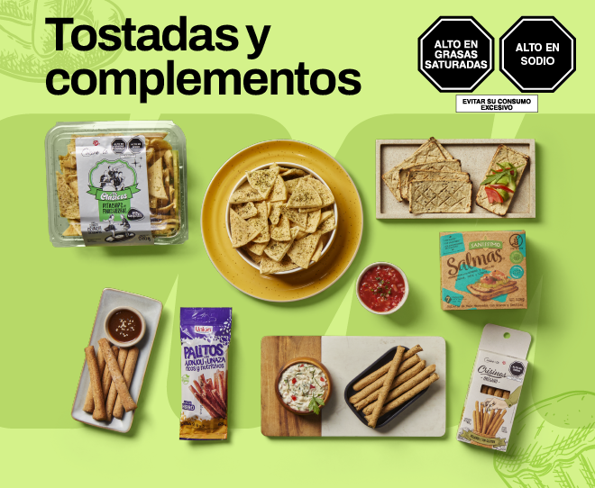 Tostadas y complementos