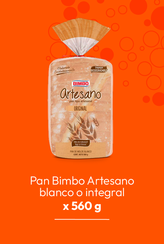 pan bimbo artesano