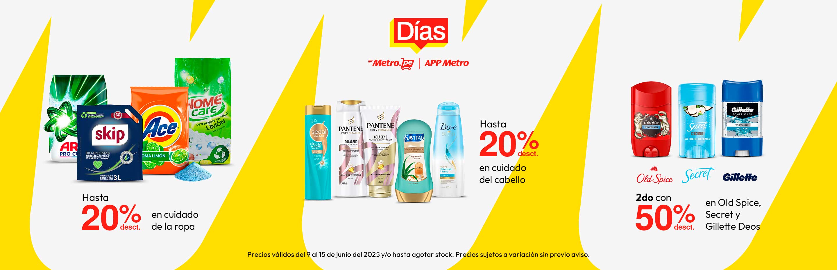 Hasta 20% dscto en Cuidado de la ropa